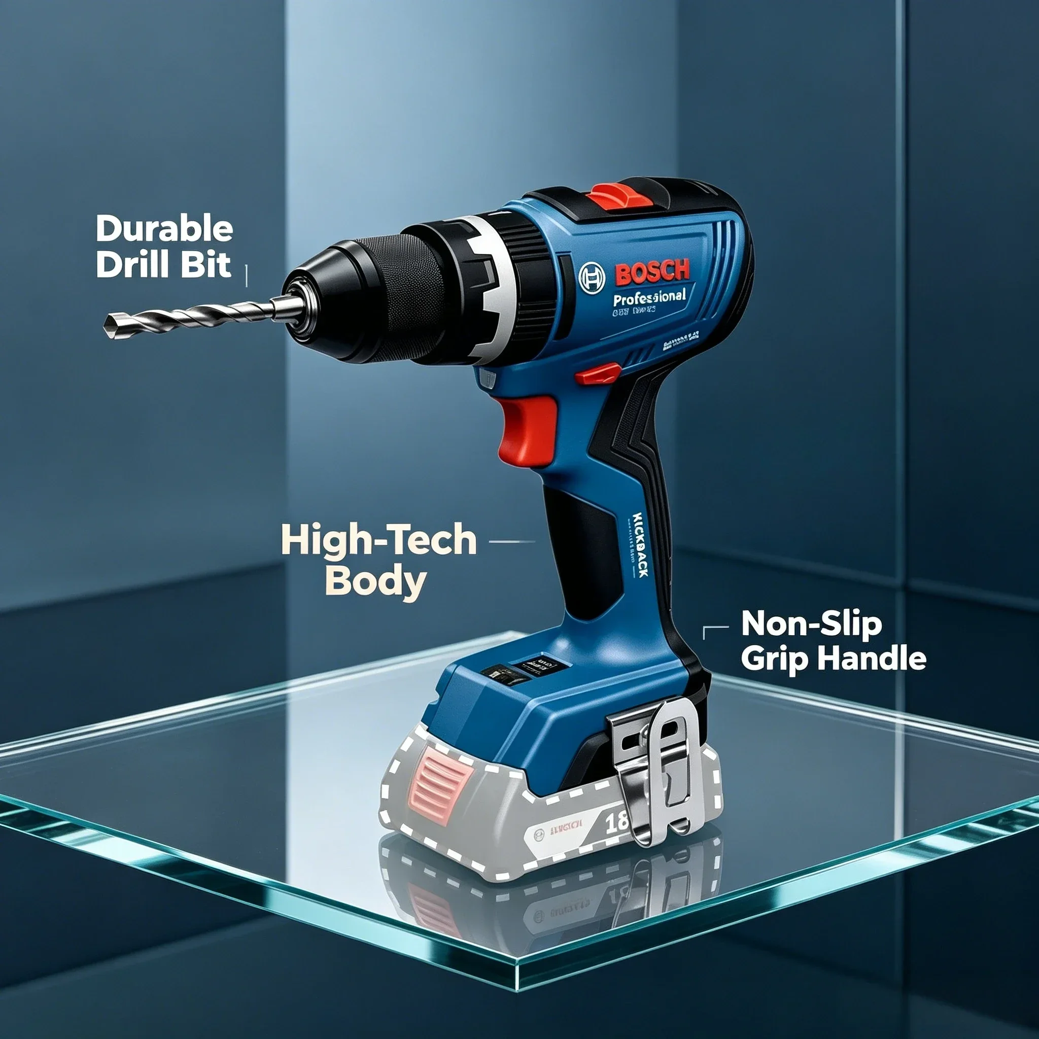 Bosch Drill Gsb 18V - Bosch GSB 18V-65 Professional 18V Borstelloze