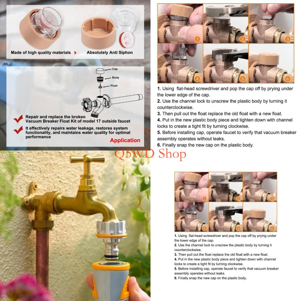 Q5WD -17VB Vacuümbreker Vlotte - Float Ball Valve recensie en prijs