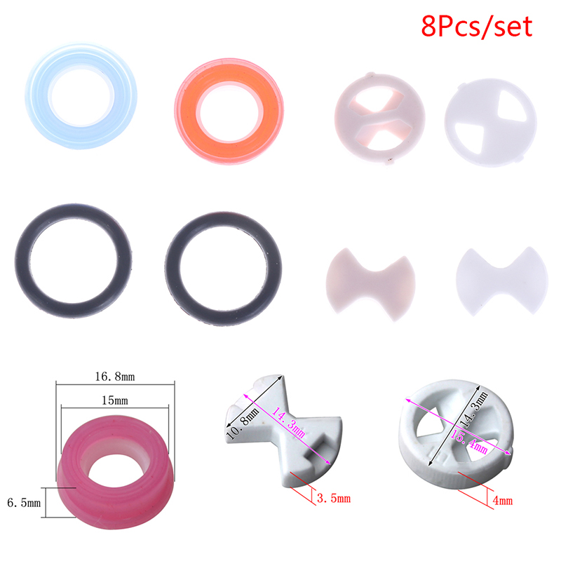 【8 stuks/set keramische schijf - Silicone Tap Washer recensie en prijs